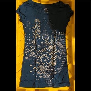 XS Armani Exchange SS tee